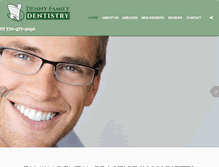 Tablet Screenshot of dennyfamilydentistry.com